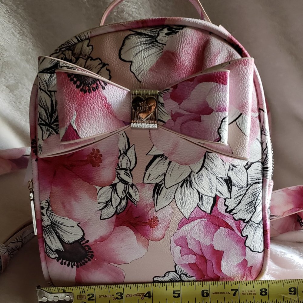 Betsy Johnson Backpack in Blush Multi